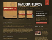 Handcrafted CSS website
