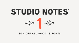 Studio Notes #51